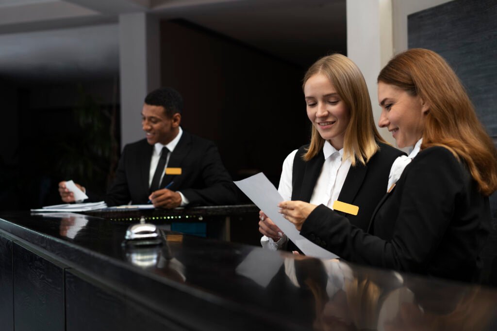 recepcionistas